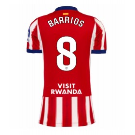 Atletico Madrid Pablo Barrios #8 Hjemme skjorte til dame 2026-27 Kortermet